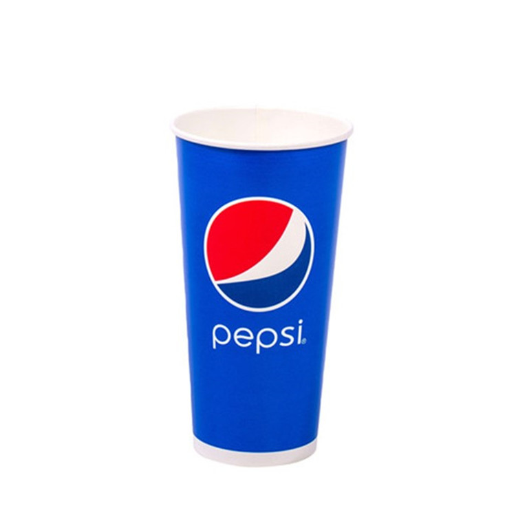 22oz coke cola drinking paper cup