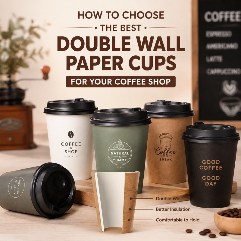 Comment choisir les meilleurs gobelets en papier à double paroi pour votre café